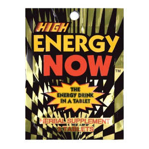 Energizers: High Energy Now (3 pills)  The Energy Drink in a Tablet
