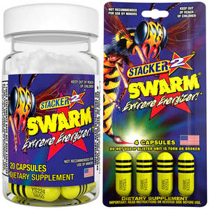 Energizers: SWARM (available in 4 and 20 capsules) eXtreme energizer