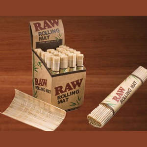 Rolling Trays: RAW Bamboo Rolling Mat