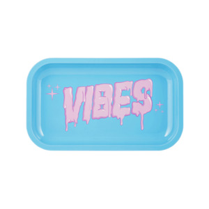 Rolling Trays: Vibes Catch a Vibe Metal Rolling Tray