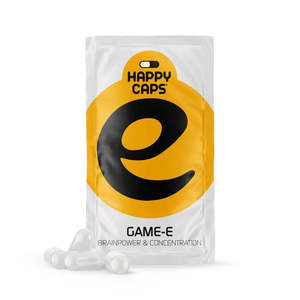 Our Most Popular: Game-E (Happy Caps) 4 veg caps - Special Best Before Dec 25