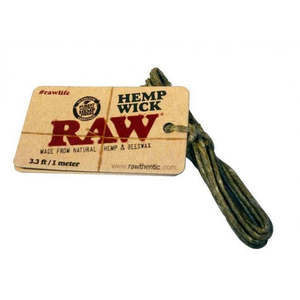 Raw: RAW Hemp Wick (1m, 3.3ft)