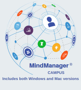 MindManager Professional 24 Subscription School 500 Pack (Academic)