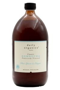 Products: Daily Organics Kombucha - Chai Spices & Ginger (6x1000ml) - Mineral