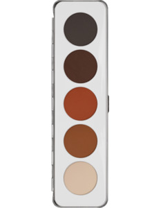 Kryolan Custom Eye Shadow 5 Colour Palette