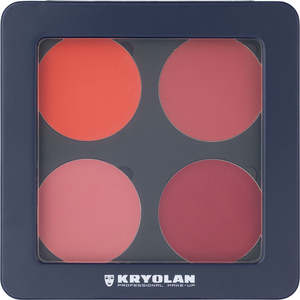 Creams: Kryolan Cream Blush Palette 4 Colours