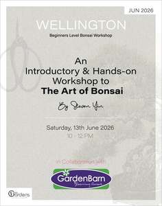 Bonsai Workshops: Beginners Bonsai Workshop | 13th June 2026