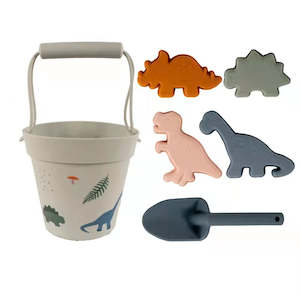 Silicone Beach Sand Toy Set - Dino