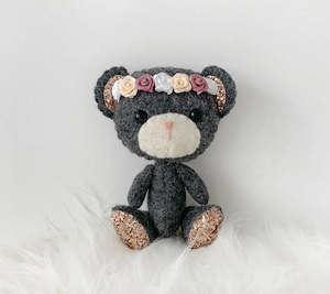 Sale: Mini Bear in Dark Marle Grey
