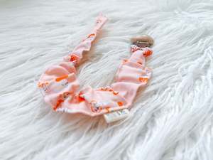 Dummy Clips: Frilly Dummy Clip in Mushroom