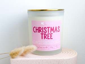 Soy Wax Candle - Christmas Tree