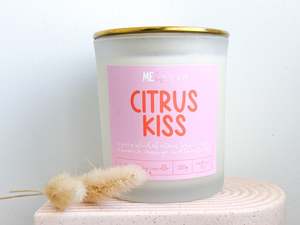 Frontpage: Soy Wax Candle - Citrus Kiss