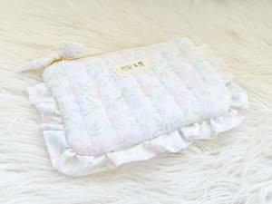 You: Pastel Meadow Bloom Ruffle Pouch