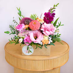 Birthday Flowers: Mini | Keepsake Crate Arrangement