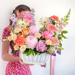 Birthday Flowers: Bloom Melody - Luxury Vase Arrangement