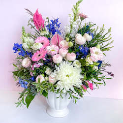 Forever - Footed Vase Arrangement