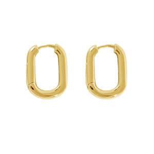 Mila Hoop - Gold Vermeil