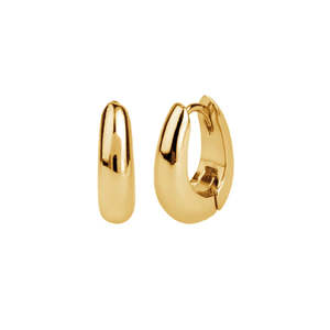 Abby Hoop - Gold Vermeil