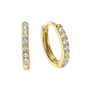 Jewellery: Marcella Hoop - Gold Vermeil