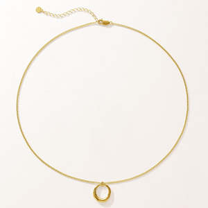 Jewellery: Nikki Necklace - Gold Vermeil