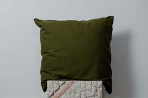 Euro Pillowcase - Forest & Cloud Trim