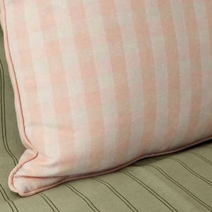 Pillowcase Set - Blush Gingham