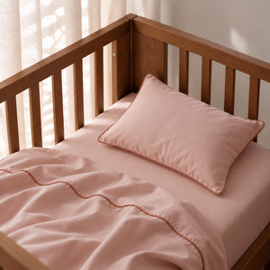 Cot Sheet Set - Blush