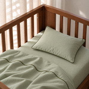 Cot Sheet Set - Sage