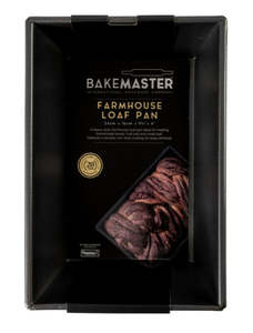 Kitchen: Bakemaster Farmhouse Loaf Pan/ 24 x 16cm