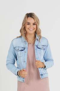 Classic Denim Jacket Snow Wash