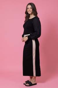 Skirts: Mattie Sweater Skirt Black