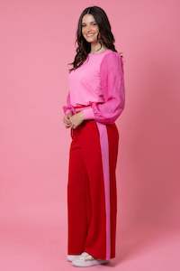 Pants 1: Sullivan Track Pant Red