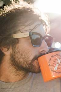 Weekender Sunnies Black With Wood