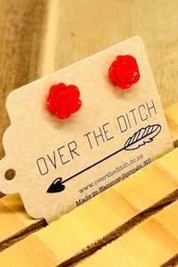 Over The Ditch: Ruby Rose Studs