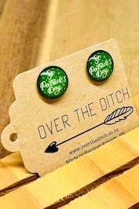 Over The Ditch: St Patrick's Day Studs