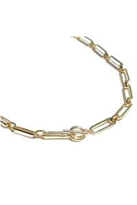 Queen Of Foxes: Necklace Classic Link Gold