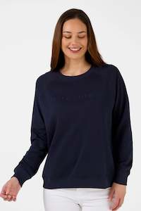 Classic Sweater Logo Navy