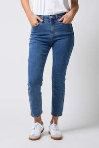 Pants 1: Frankie Jean Mid Blue