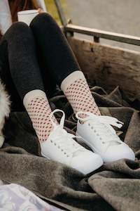 Merino Wool Crew Socks Chai