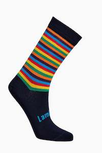 Socks: Merino Wool Crew Socks Jester