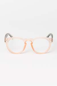 Eyewear: Sadie Peach/ Grey Readers