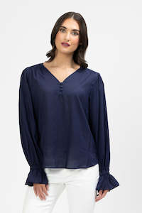 Sale: Agnus Top Inky Tencel