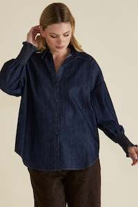 Sonderbong Shirt Dark Ink Blue Denim