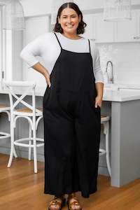 Jumpsuits 2: Rayon Overall Black