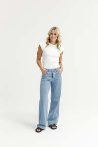 Denim: Oliver Jeans Stonewash