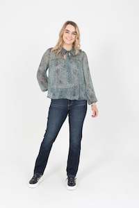 Kennedy Straight Hi-Rise Jean Castle