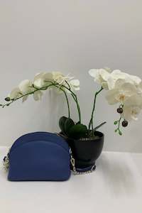 Oval Bucket Bag Electric Blue