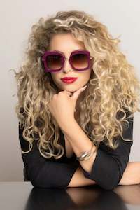 Eyewear: Chloe Mulberry