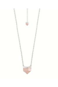 Stones Silver: Sterling Silver Chunky Rose Quartz Necklace