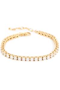 Tennis Bracelet 4mm Gold